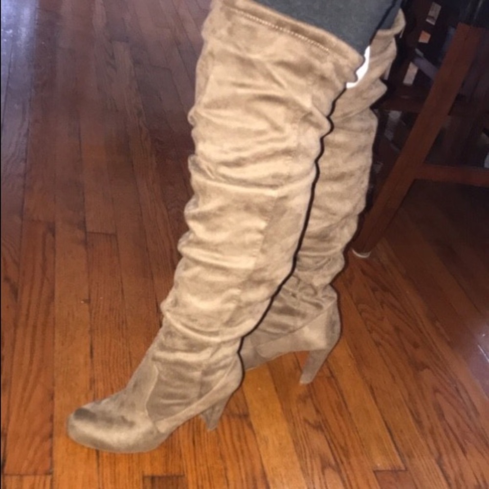 New wide width knee boots